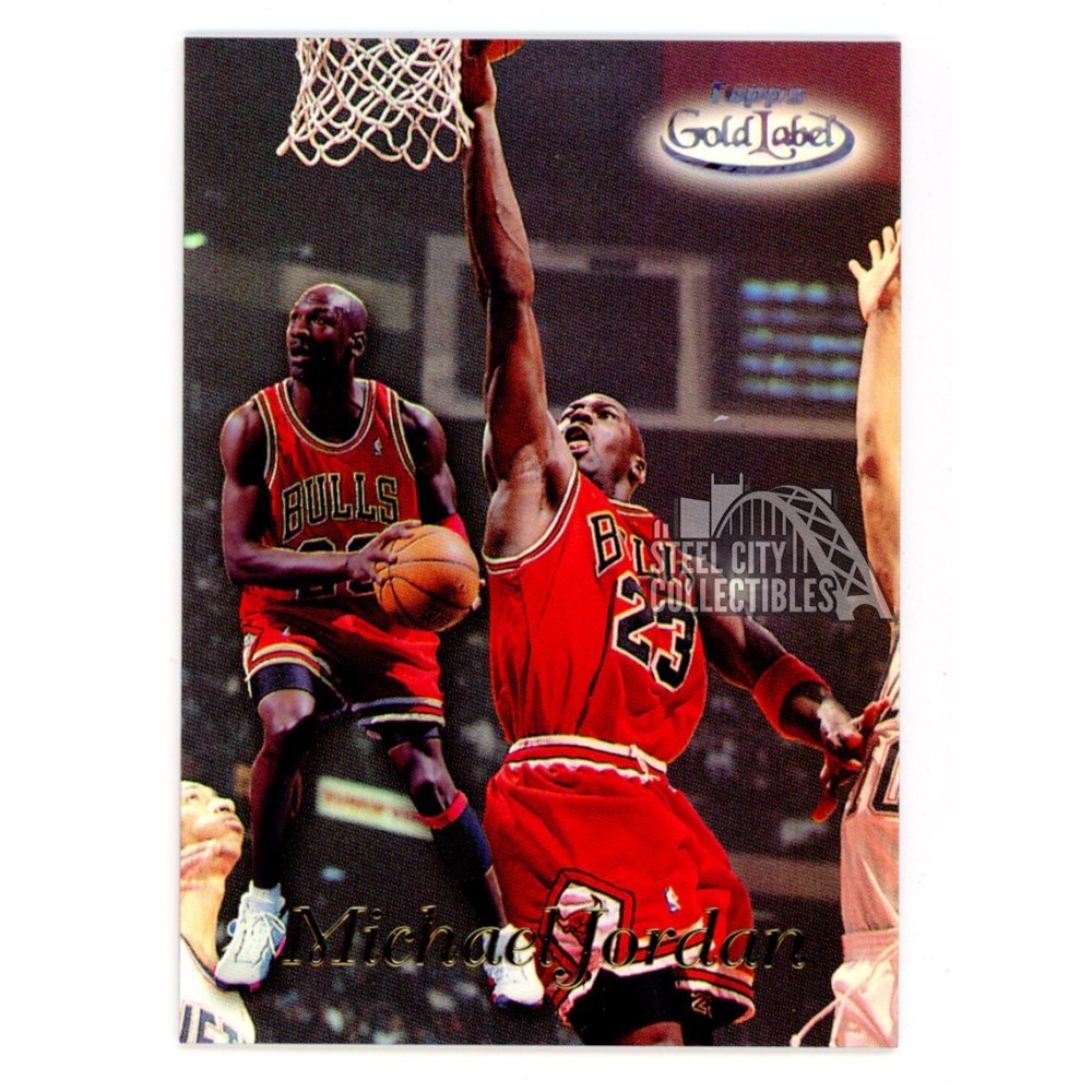新品 JORDAN 1998/99 BASKETBALL 30 CARD SET Michael Jordan 1998-99 Topps Gold Label Black Label