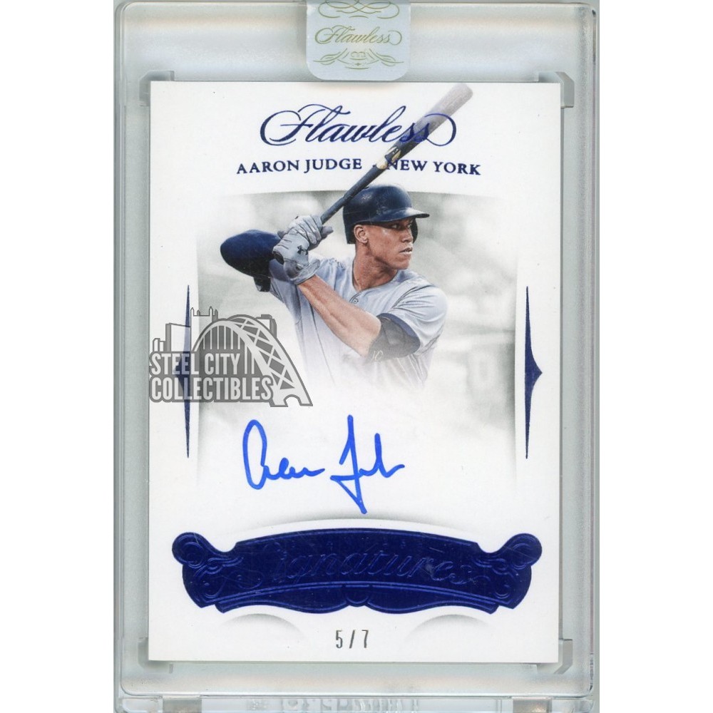 aaron judge autograph card