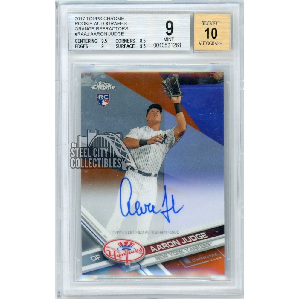Topps Chrome Aaron Judge RC Auto /250枚貴重 Topps Chrome Aaron Judge RC Auto /250枚貴重