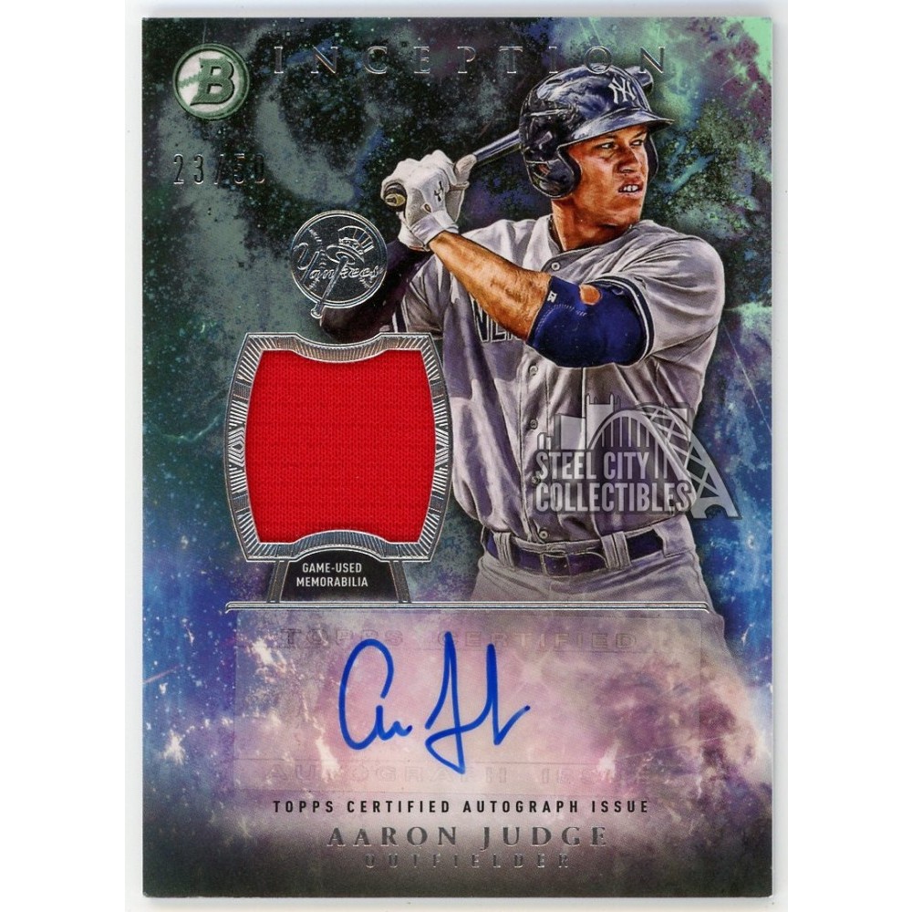 aaron judge rookie jersey