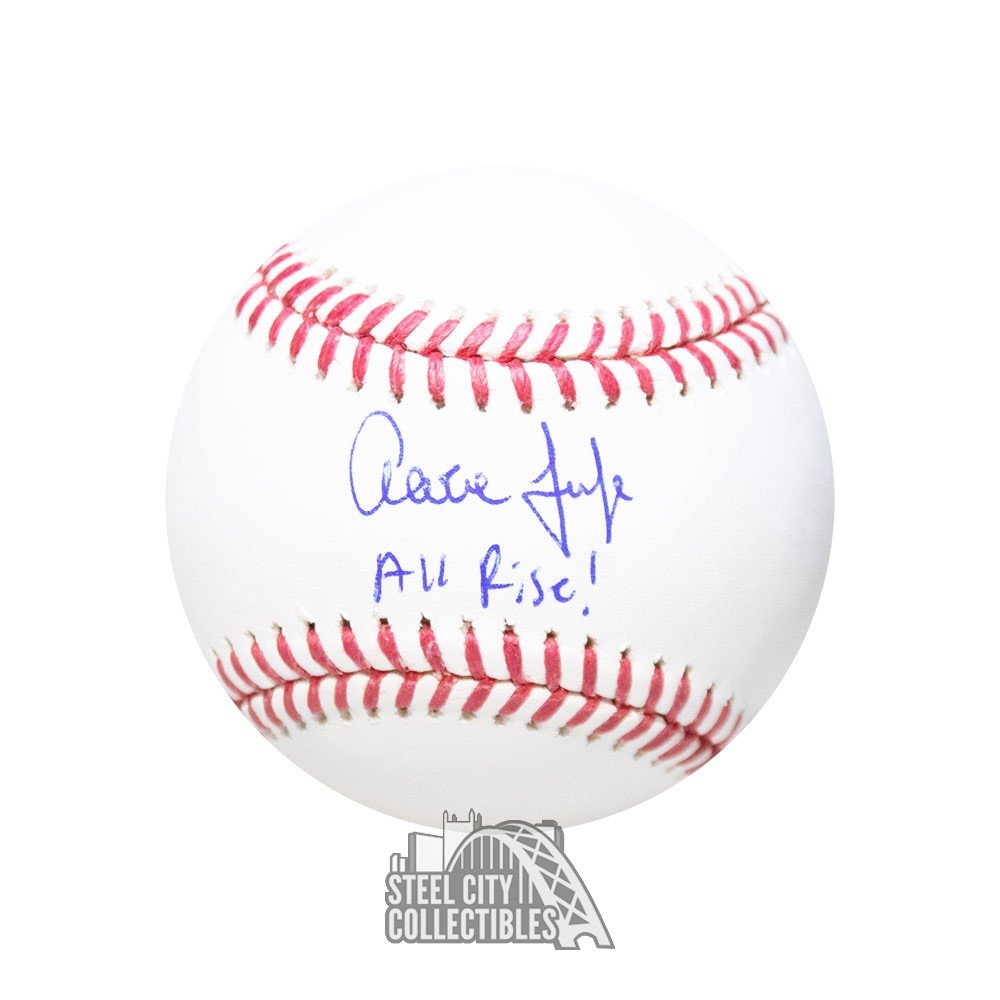 Aaron Judge All Rise Autographed Official MLB Baseball - Fanatics