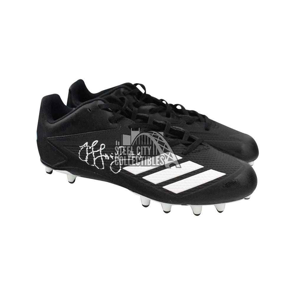 black mens football cleats