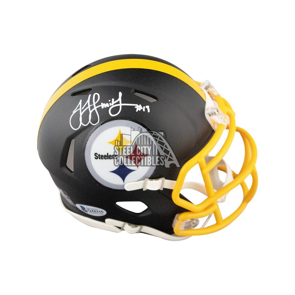 steelers autographed football