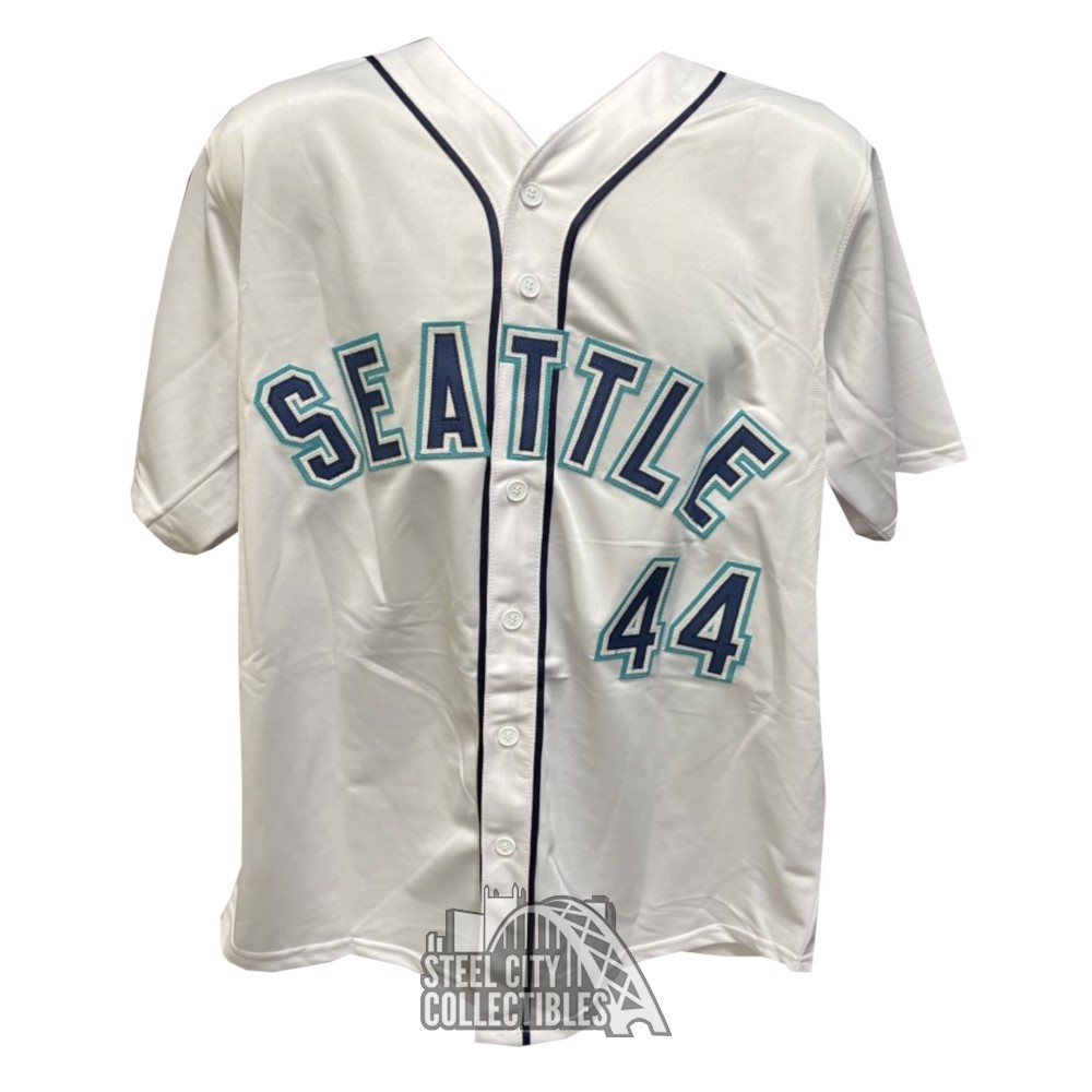 Julio Rodriguez Autographed Seattle Mariners Custom White Baseball Jersey -  BAS