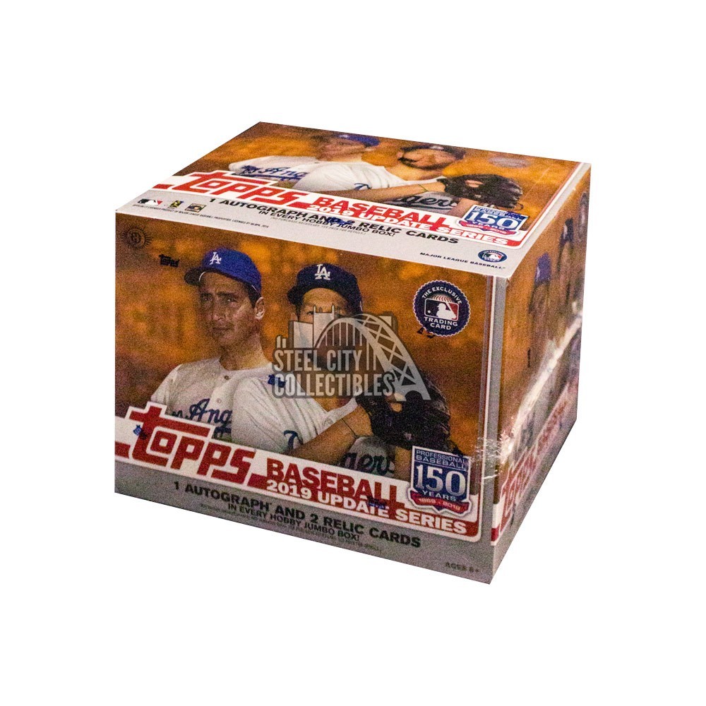 2019 Topps Update Series Baseball Jumbo Box