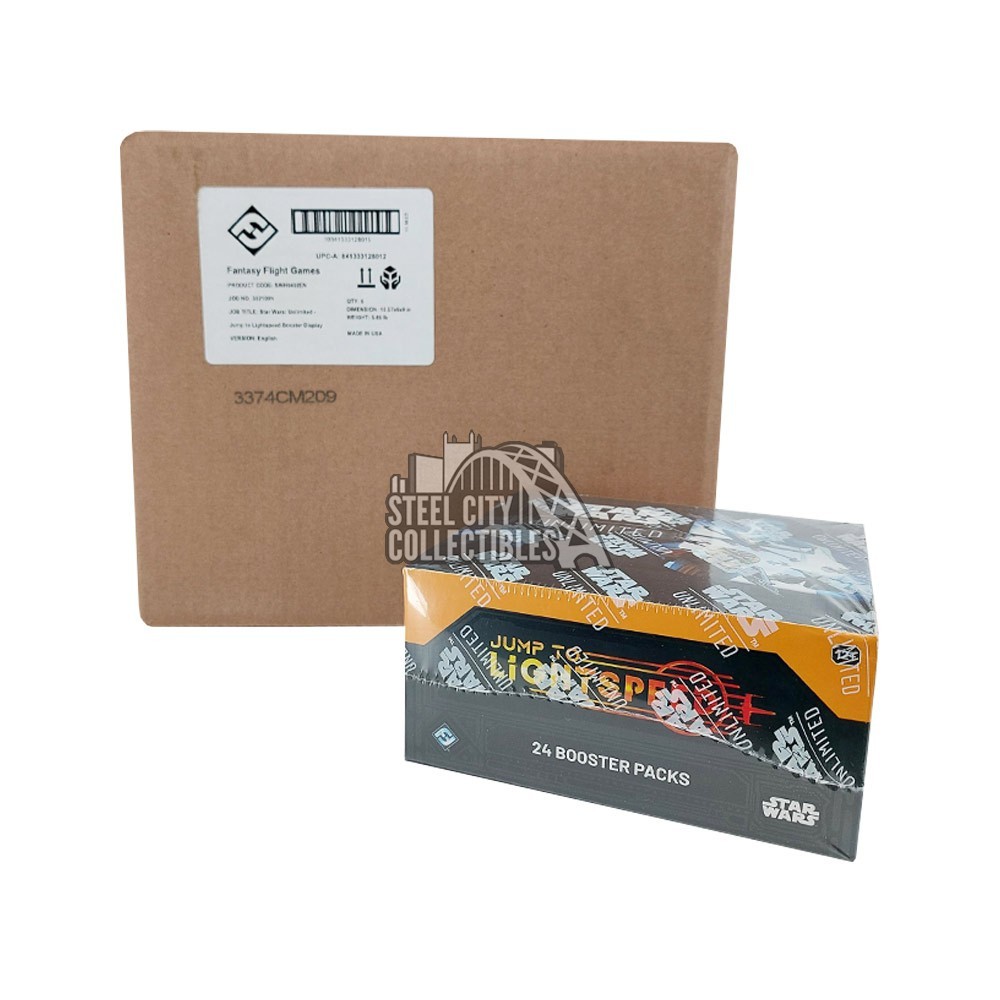jump to lightspeed booster box Star Wars: Unlimited main image 0