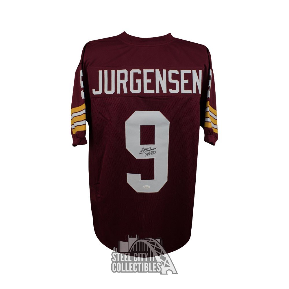 washington redskins sonny jurgensen jersey