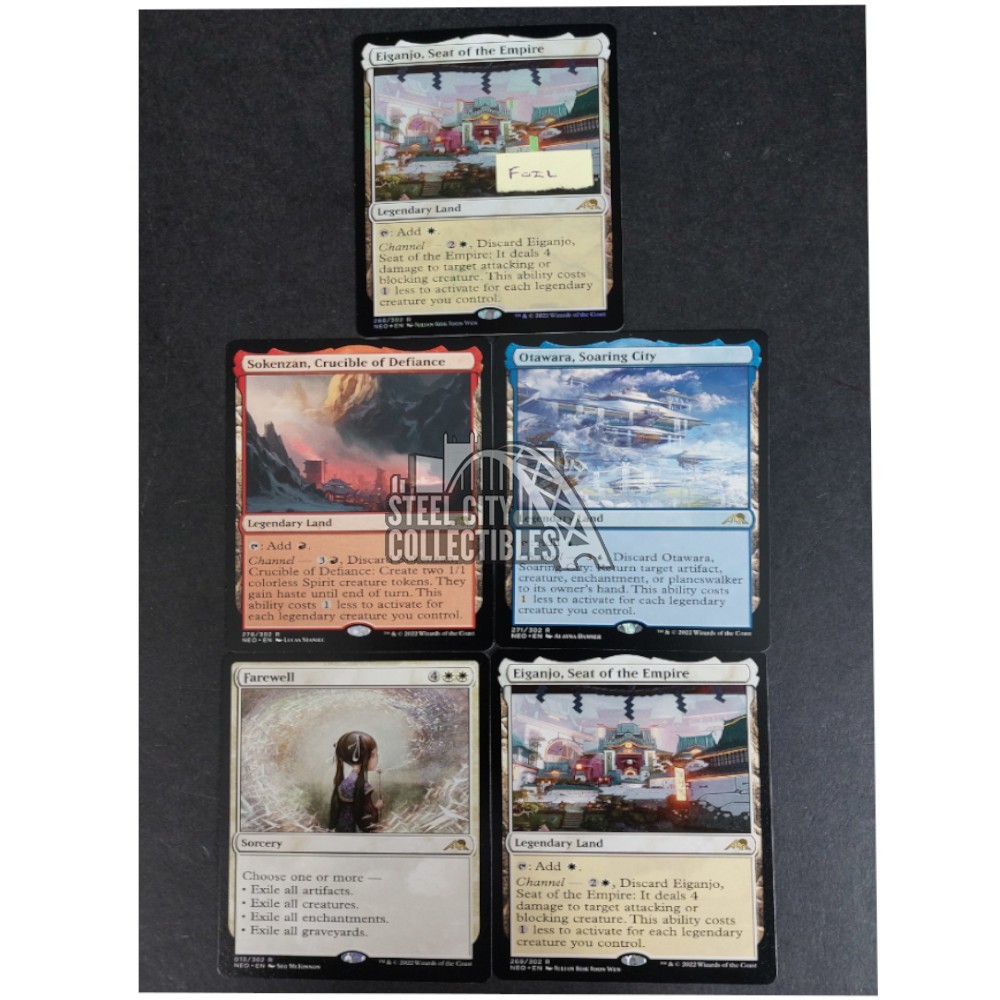 Magic the Gathering Kamigawa Neon Dynasty Rare Card Lot | Steel City  Collectibles