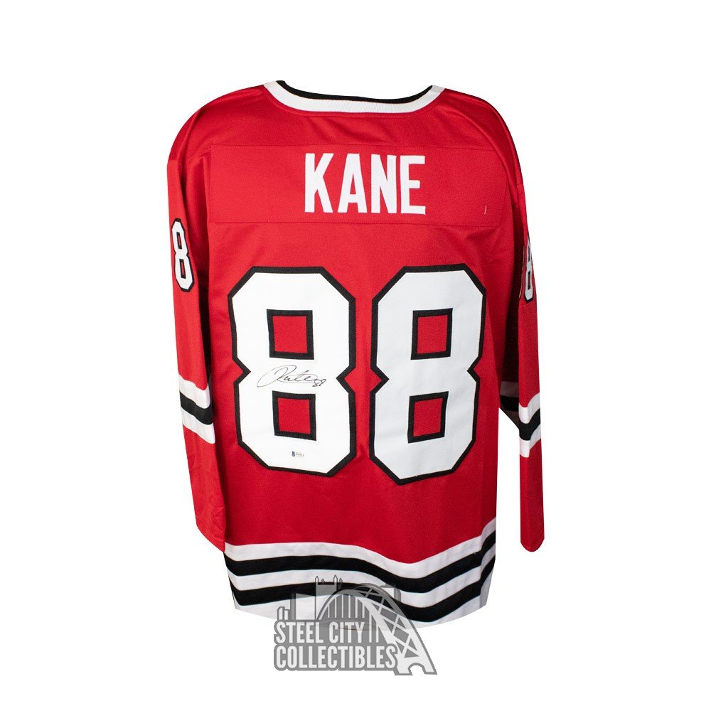 patrick kane autographed jersey