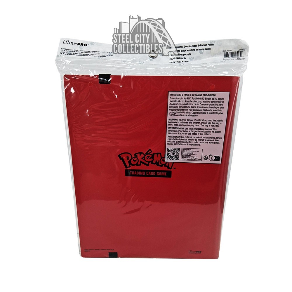 Ultra Pro Pokemon Kanto Charmander 9-Pocket Pro Binder | Steel City  Collectibles
