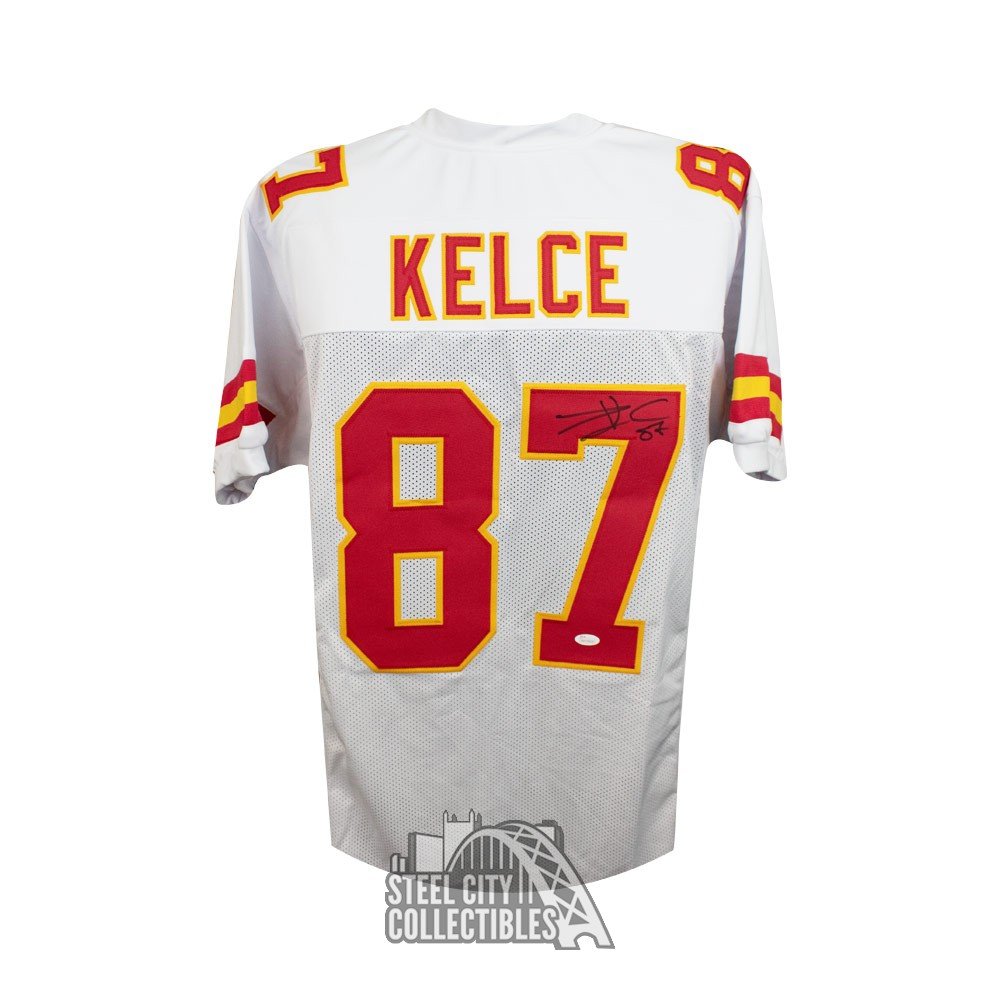 travis kelce white jersey