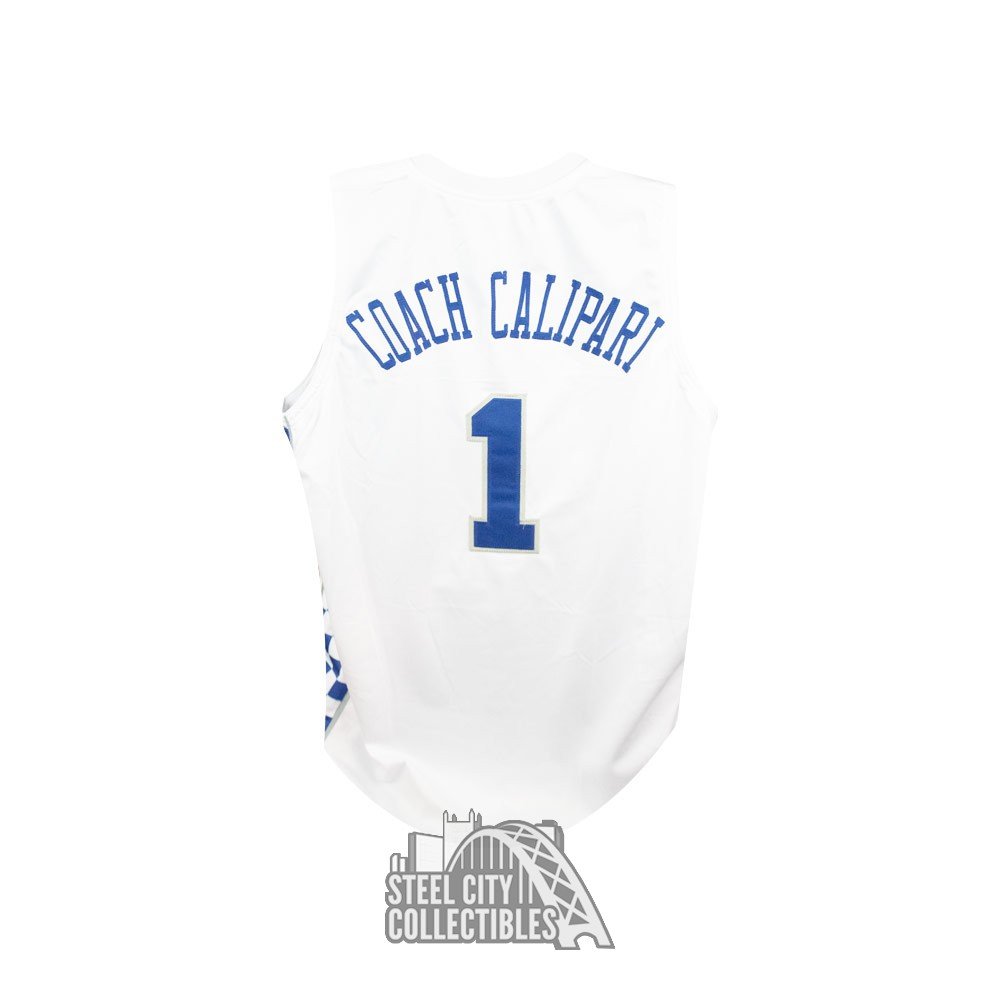 University of Kentucky Autographed Custom White Basketball Jersey