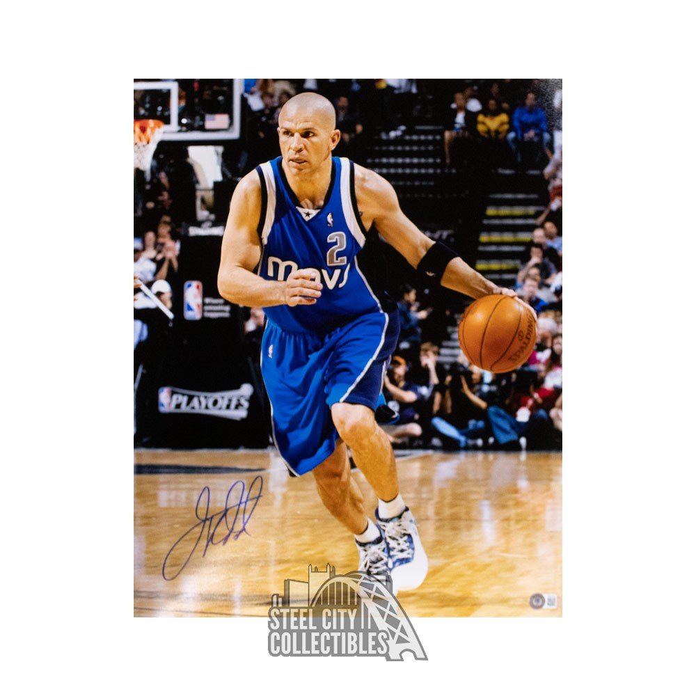 Jason Kidd Autographed Dallas Mavericks 16x20 Photo - BAS | Steel City  Collectibles