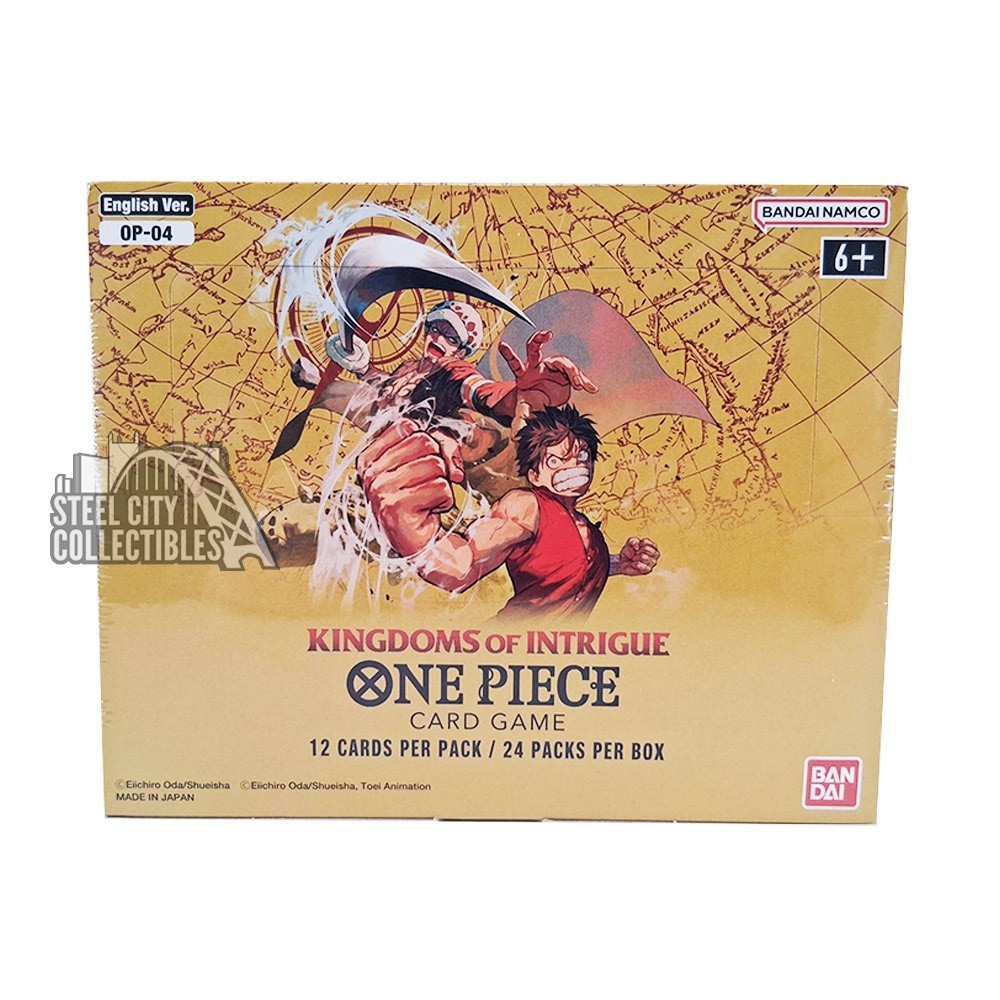 One Piece Kingdoms of Intrigue Booster 12-Box Case | Steel City Collectibles