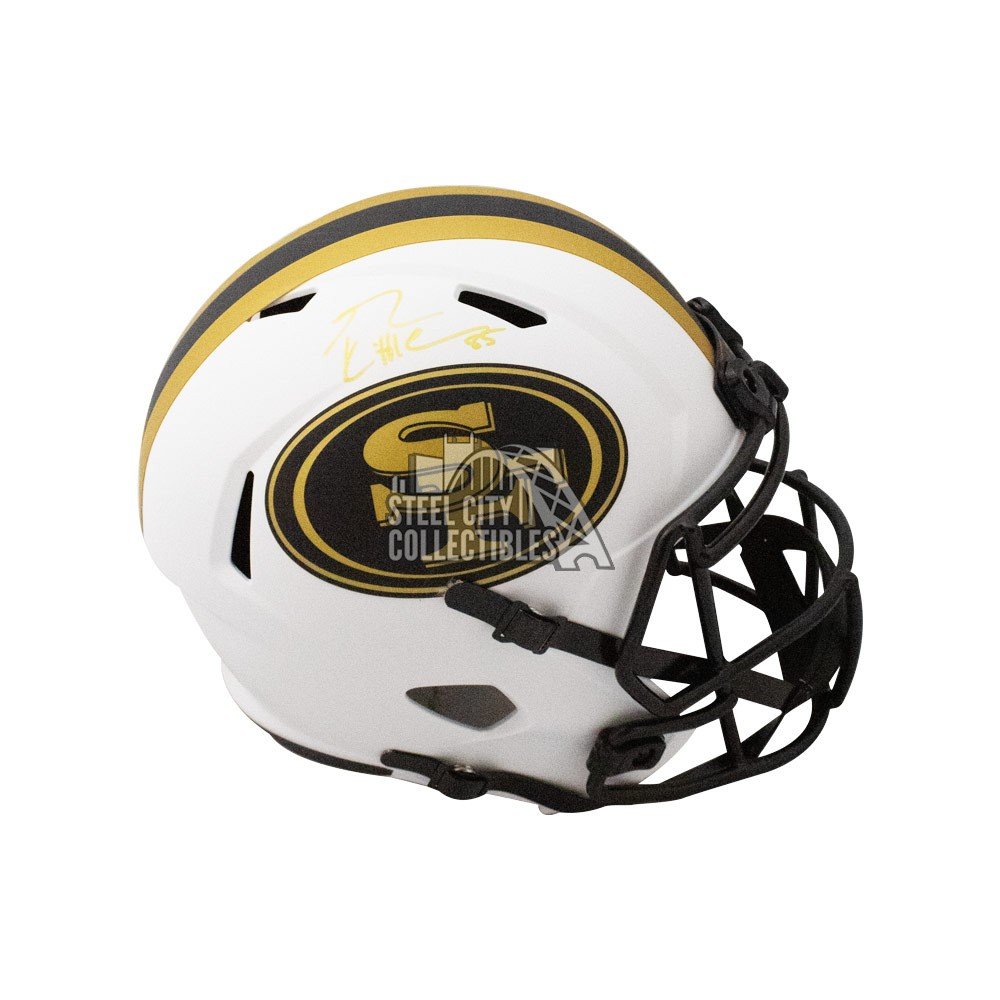 thumbnail image 2 of Trey Lance Signed San Francisco 49ers Lunar Eclipse Full-Size Football Helmet (Riddell) With BAS Authentication 2 of 6