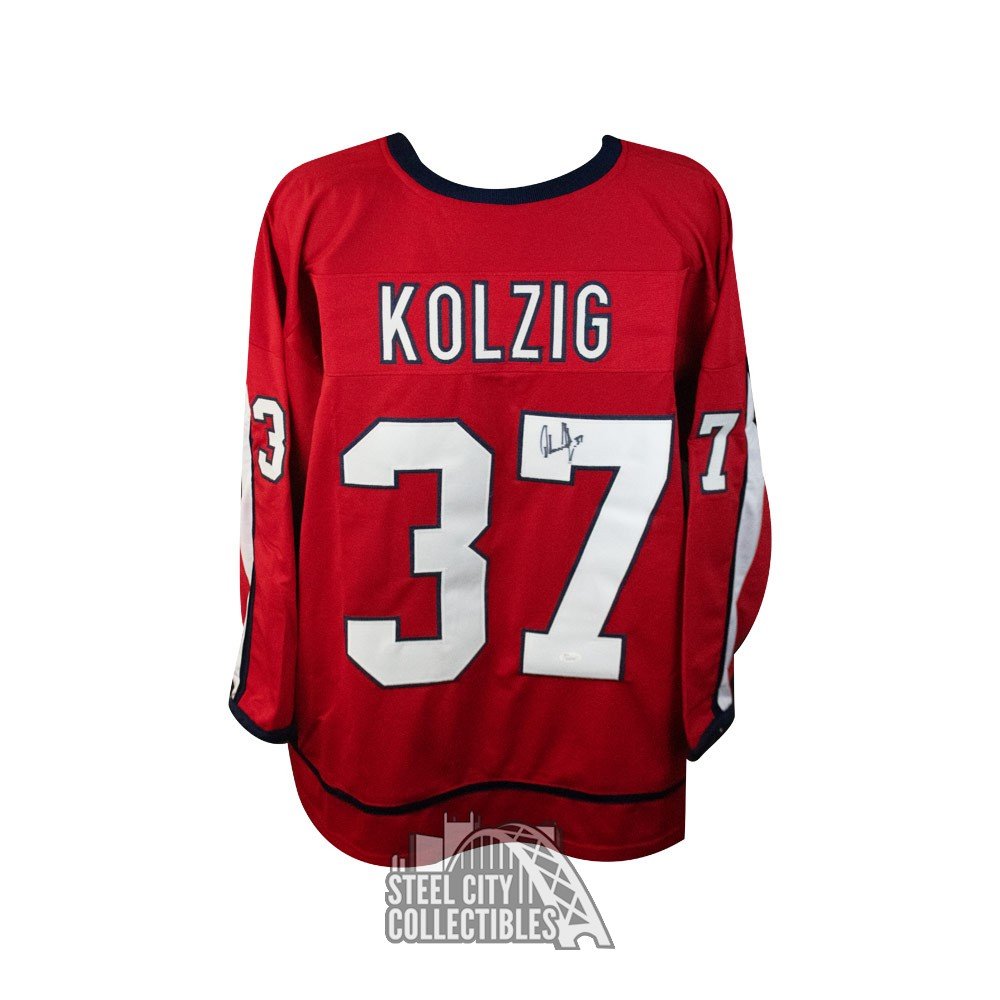Olaf Kolzig Autographed Washington 