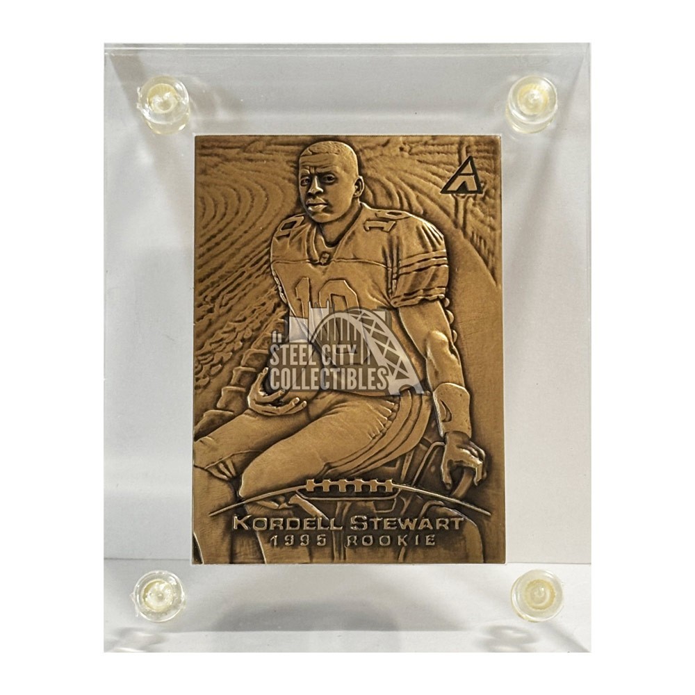 1996 Highland Mint Kordell Stewart 1995 Pinnacle #231 Rookie
