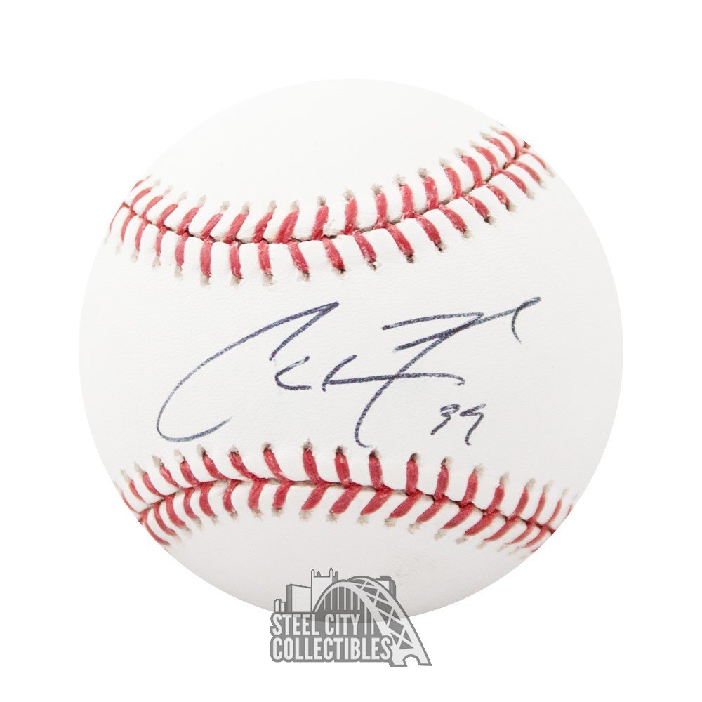 Chad Kuhl Autographed Official MLB Baseball JSA COA Steel City