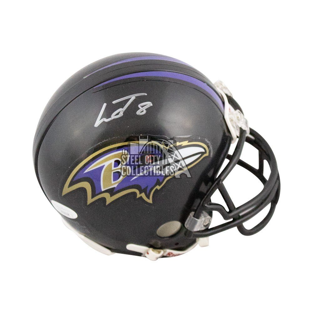 signed lamar jackson football