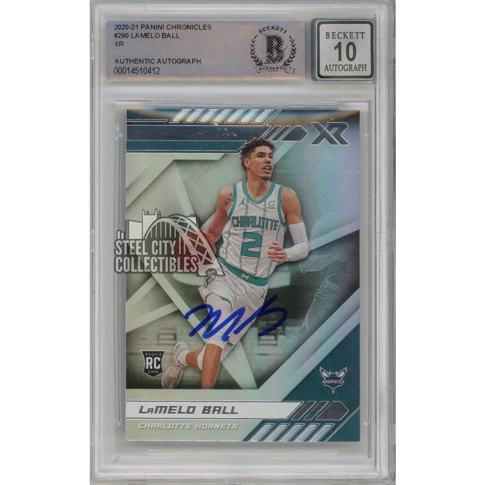 LaMelo Ball Charlotte Hornets Autographed 2020-21 Panini