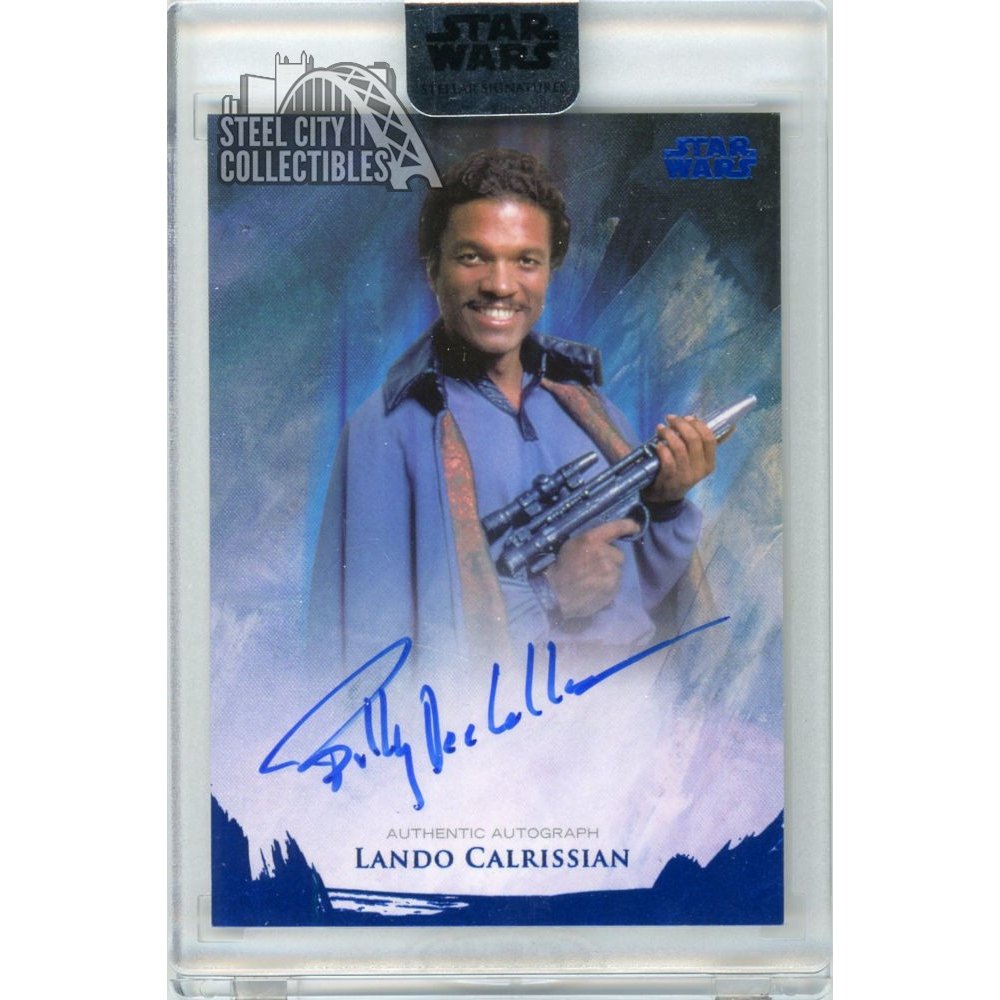Billy Dee Williams Lando Calrissian 2018 Topps Star Wars Stellar 