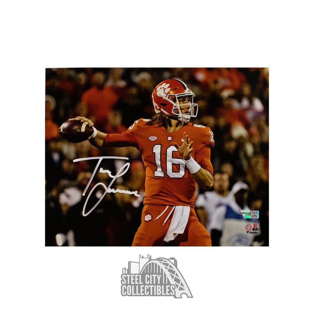 Trevor Lawrence Autographed Jaguars White Nike Football Jersey - Fanatics