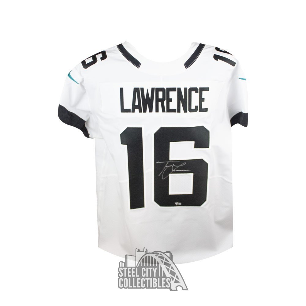 Morgenøvelser Praktisk konkurs Trevor Lawrence Autographed Jacksonville Jaguars Nike Elite Football Jersey  - Fanatics | Steel City Collectibles