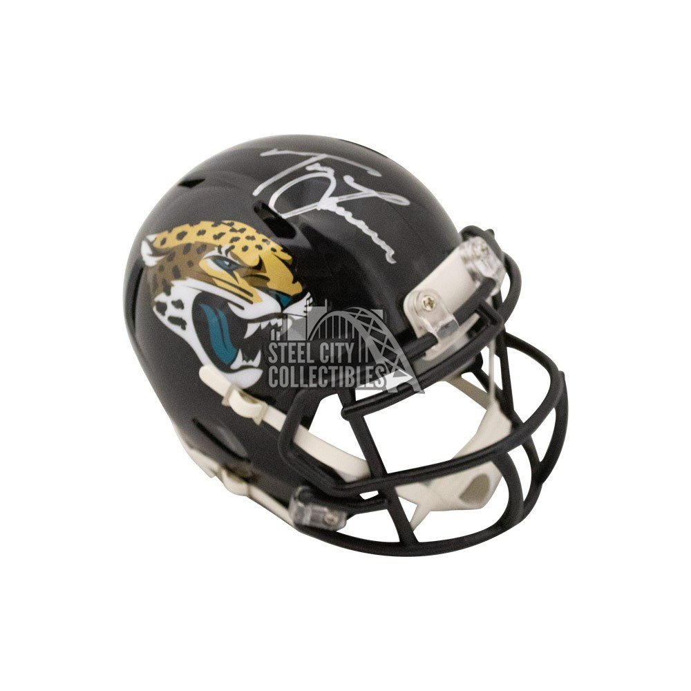 Trevor Lawrence Autographed Jacksonville Jaguars Speed Mini Football
