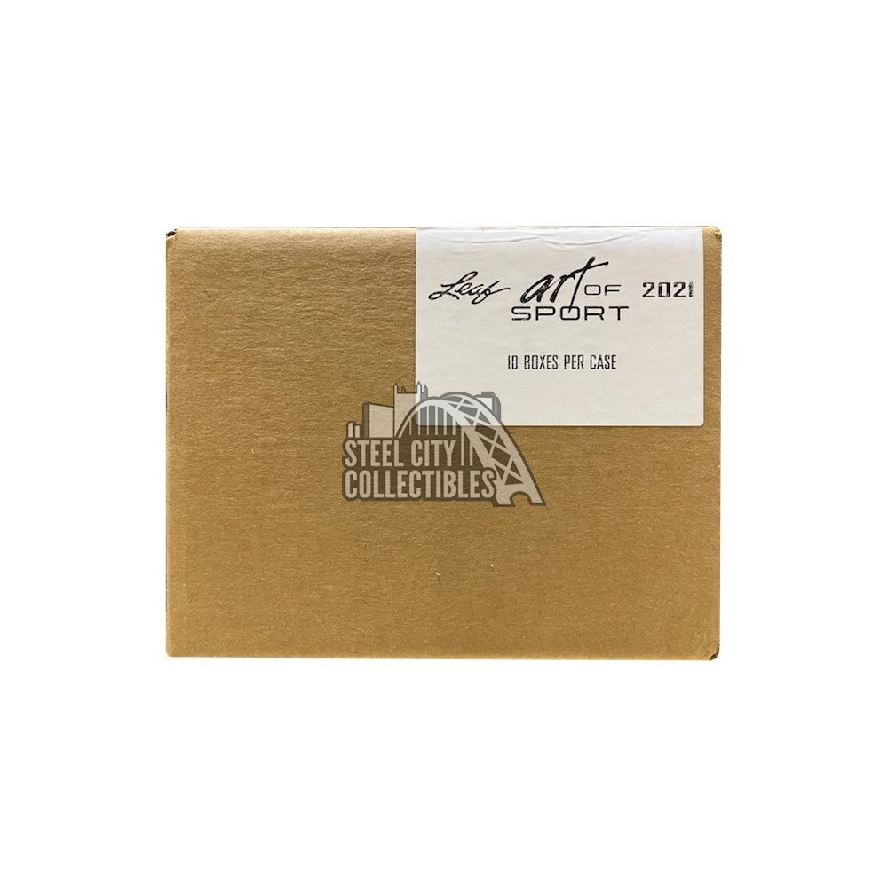 2021 Leaf Art of Sport 10Box Case Steel City Collectibles