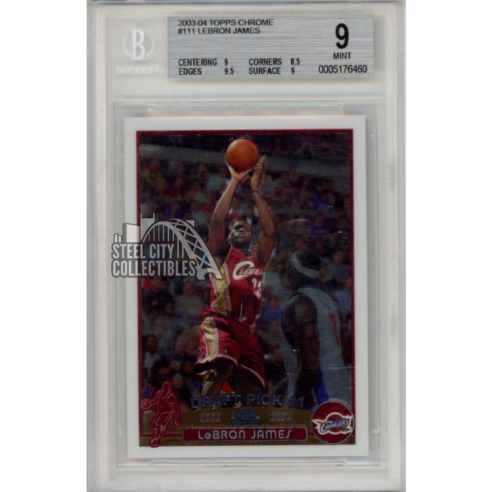 希少 Lebron James Topps Chrome ルーキーカード 希少 Lebron James Topps Chrome ルーキーカード
