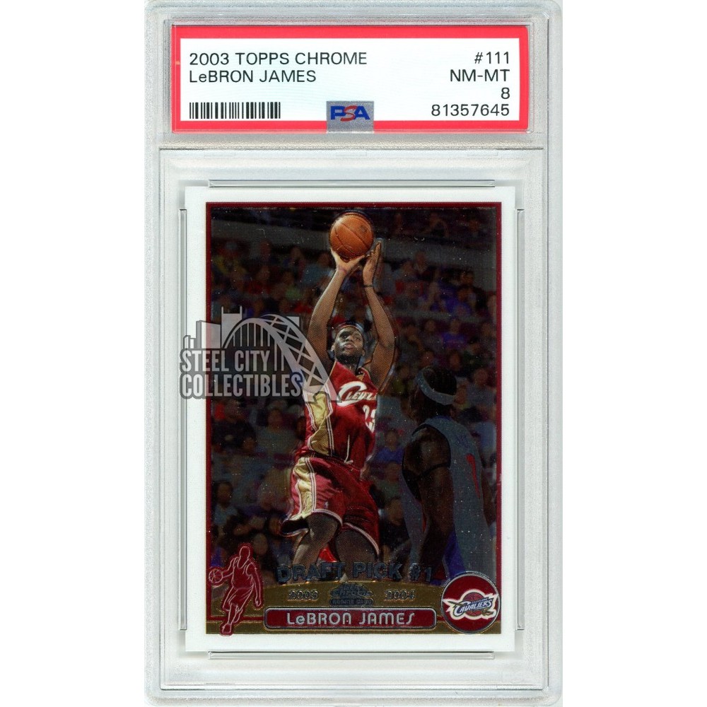 Legend 2.0 Insulated 2003 Topps Chrome LeBron James ROOKIE