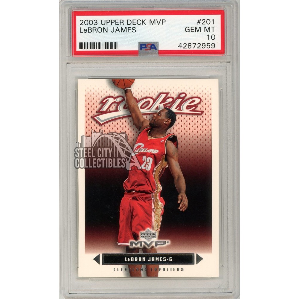 Lebron james hotsell upper deck rookie
