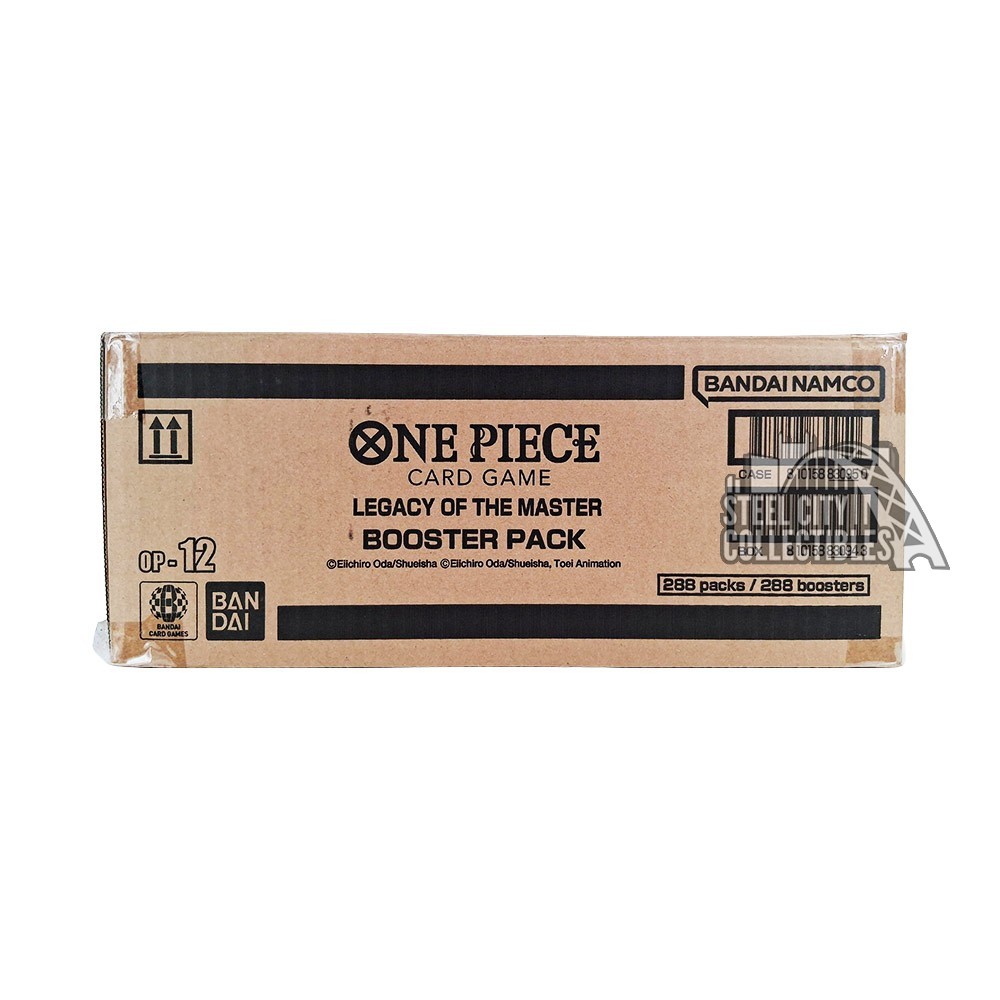 op12 booster box case Case One Piece Trading Card Game OP-12 Legacy of the Master Booster Bo main image 1