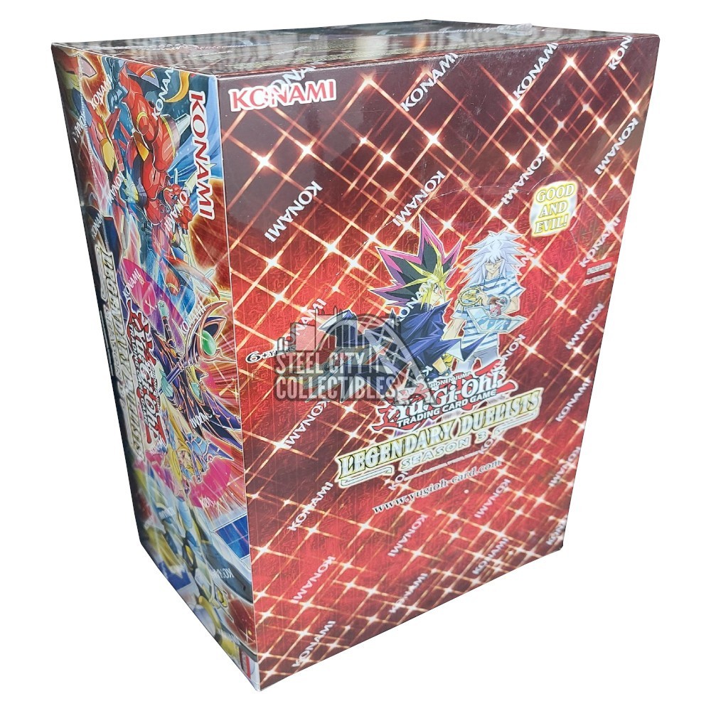 YuGiOh! Legendary Duelists Season 3 Display Box Steel City Collectibles