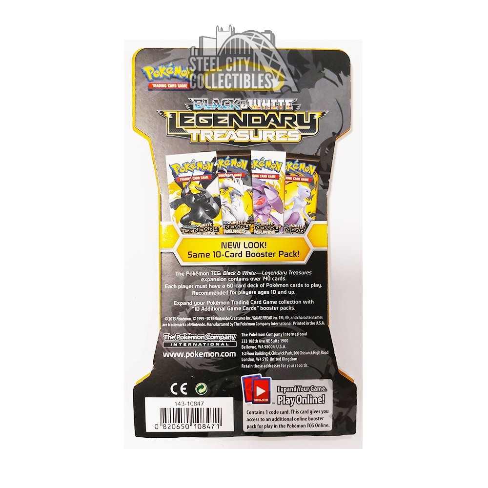 Pokemon Black & White Legendary Treasures Sleeved Booster Pack