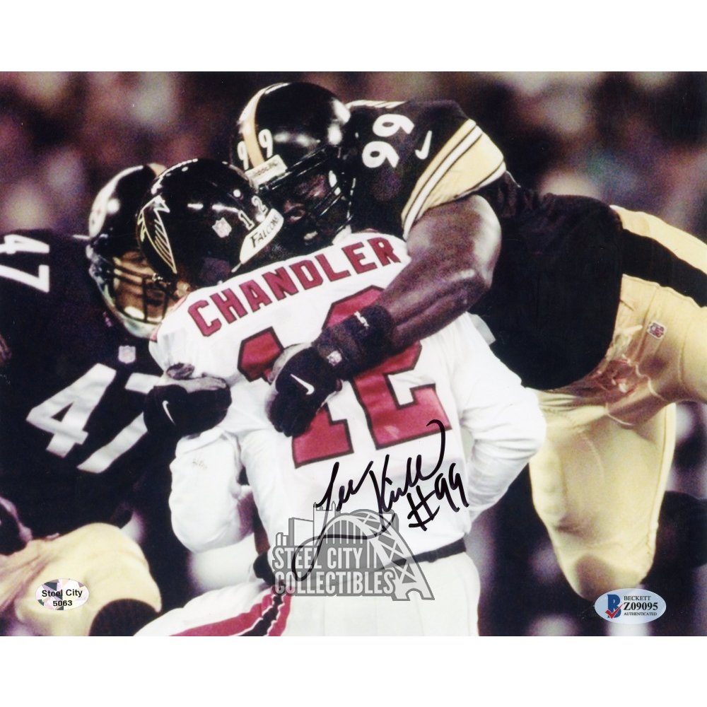 Levon Kirkland Autographed Pittsburgh Steelers 8x10 Photo BAS COA