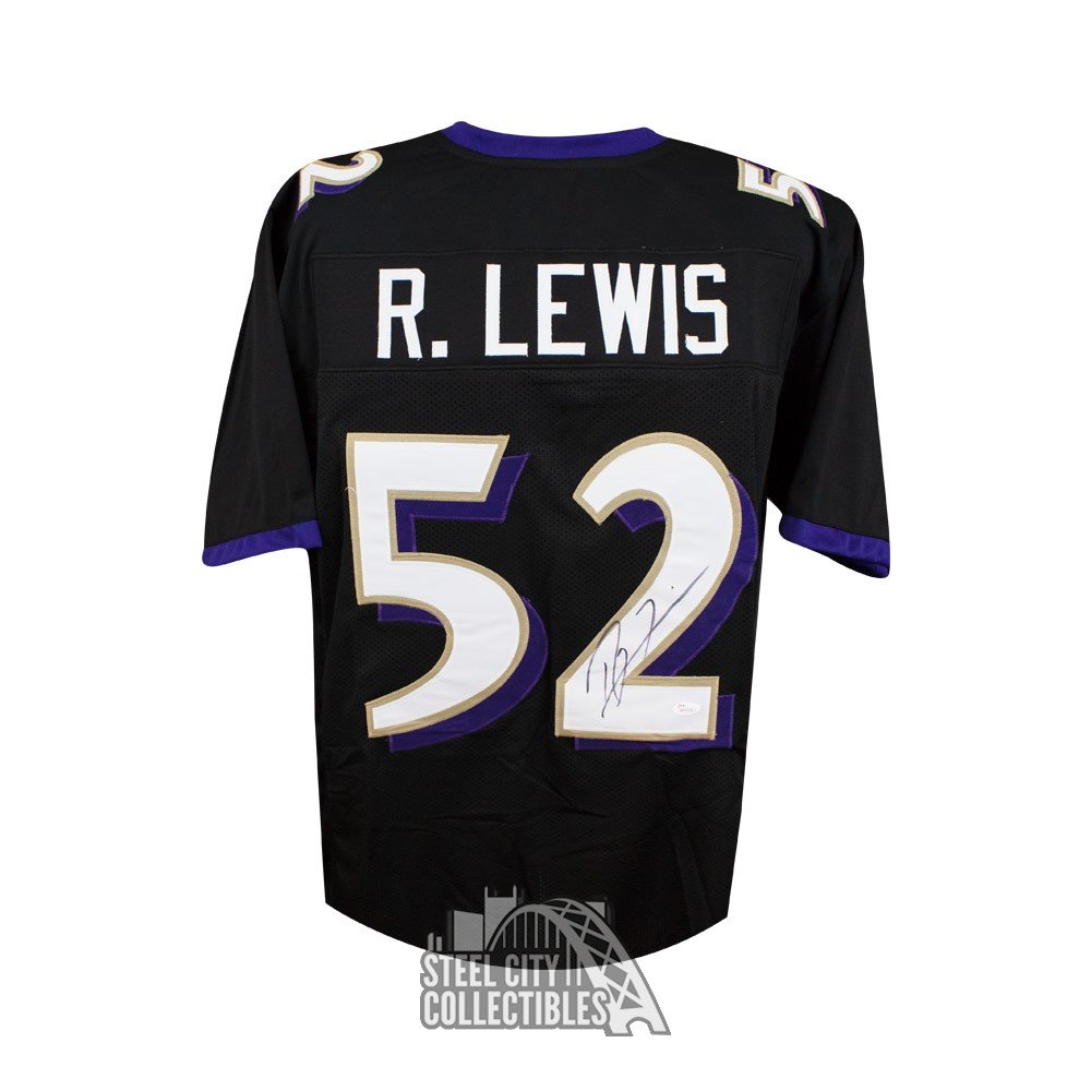 ray lewis signed jersey