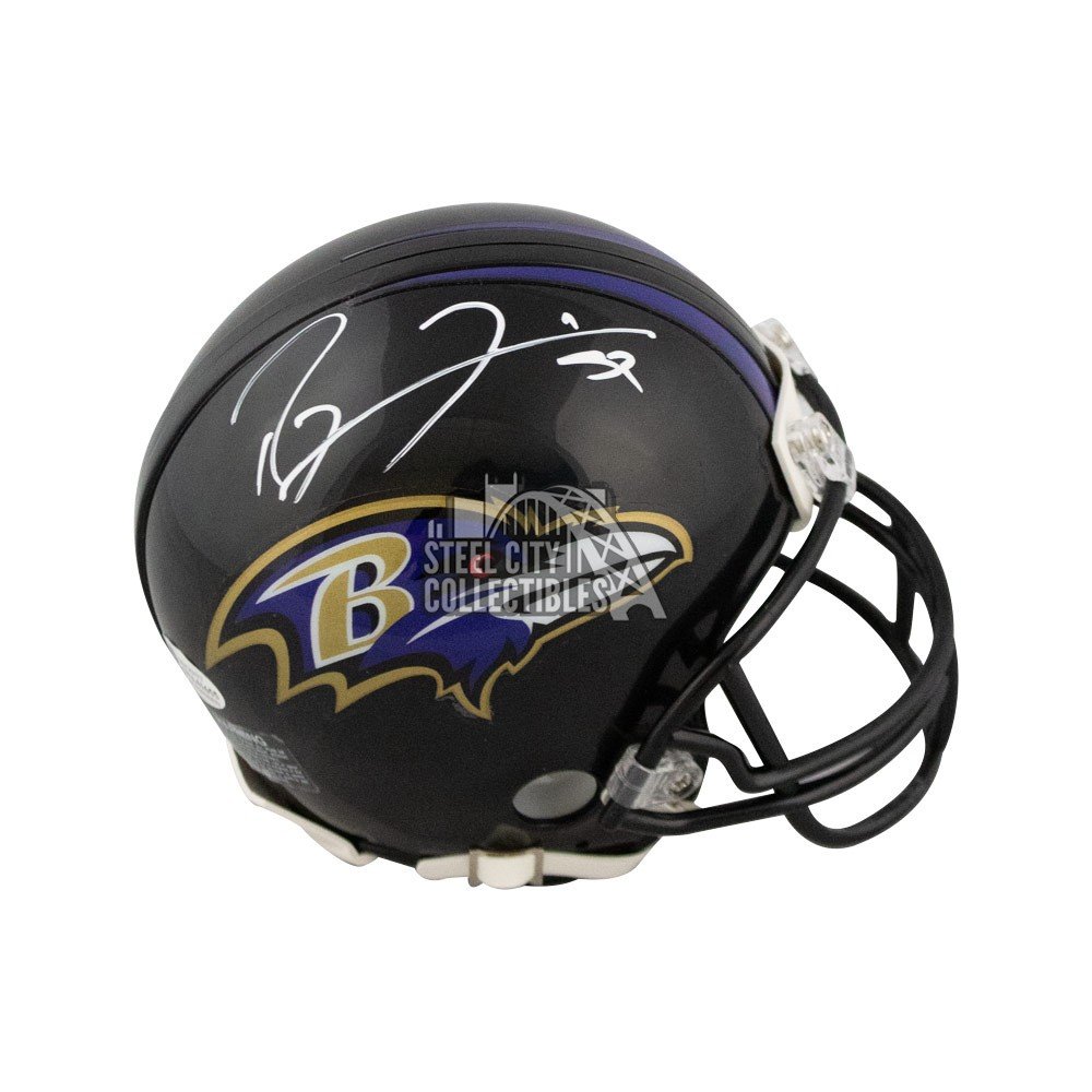 ray lewis autographed football