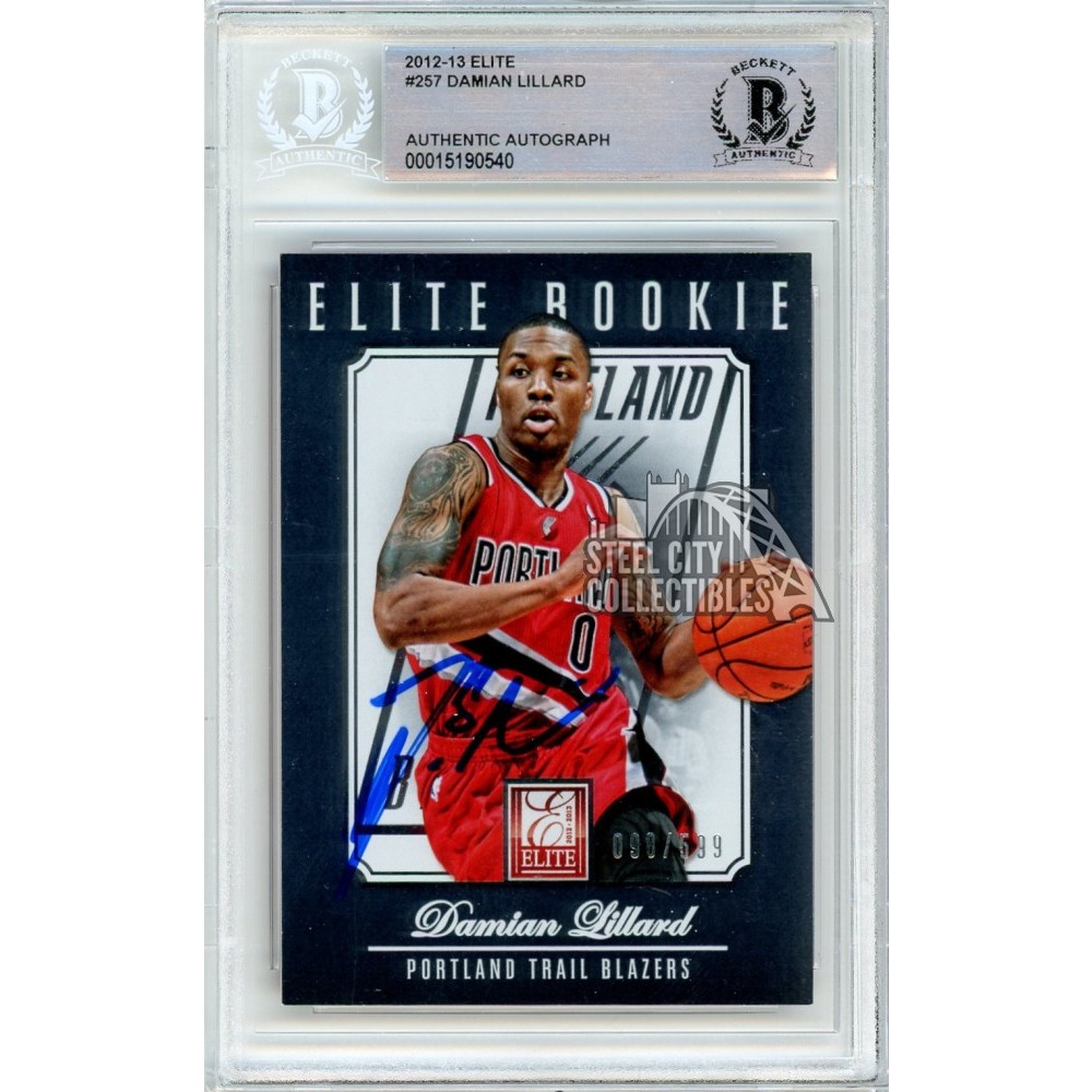 damian lillard rookie card