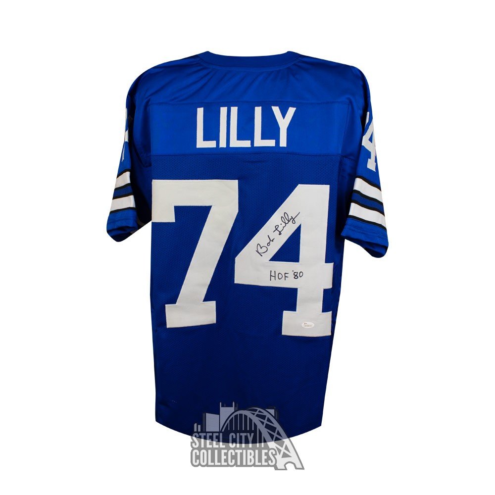 bob lilly signed jersey