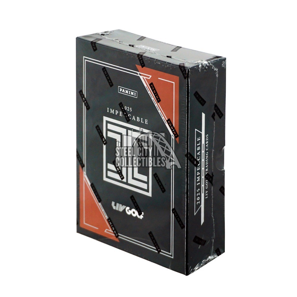 2025 Panini Impeccable LIV Golf Hobby Box | Steel City Collectibles
