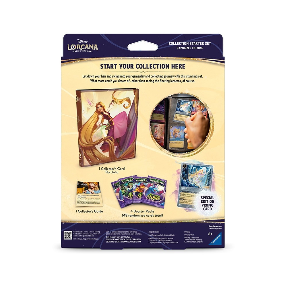 新品未開封 Lorcana ロルカナ 6box Lorcana 2026 Rapunzel Starter Set 6-Box Case | Steel City Collectibles