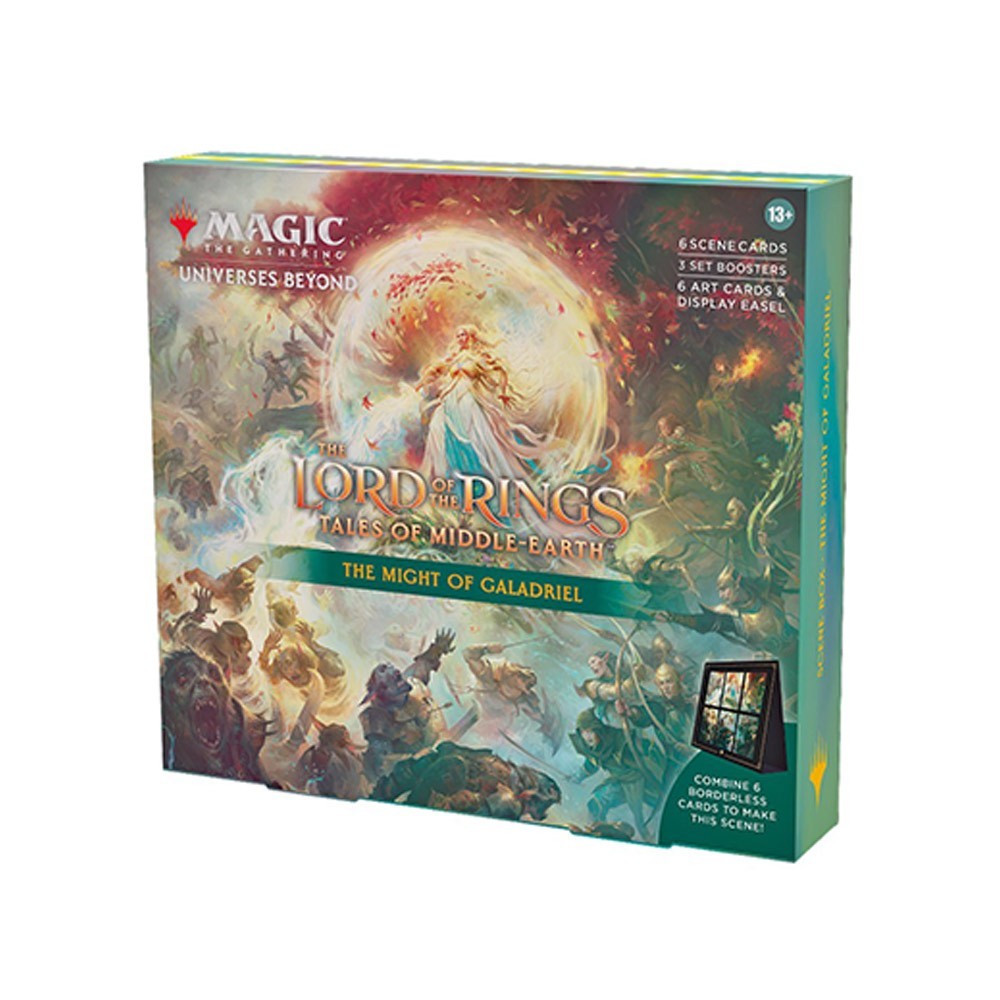 lord of the rings scene cards mtg Magic: The Gathering's Lord of the Rings Scene Boxes Are Finally Back in  Stock, and Amazon Has Already Slashed the Price main image 0