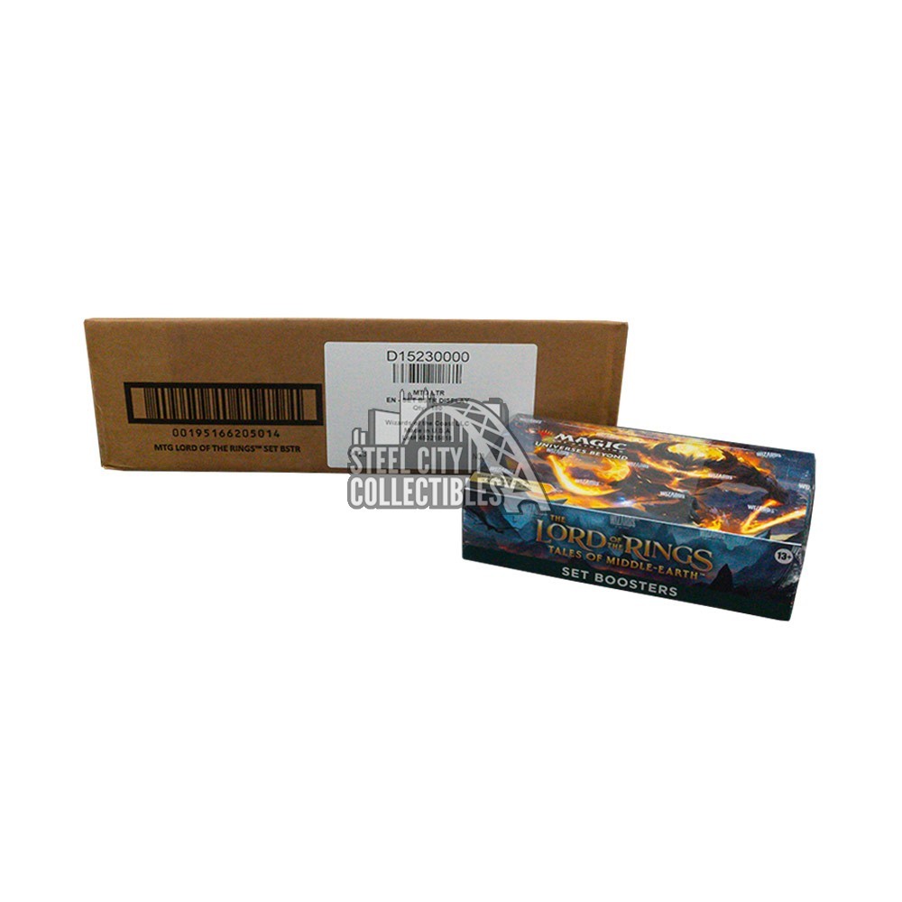 Magic the Gathering Lord of the Rings Tales of Middle-Earth Set Booster 6- Box Case