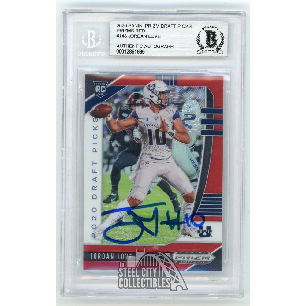 jordan love prizm rookie card