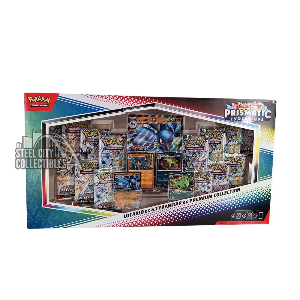 pokemon trading card game tyranitar ex premium collection box Amazon.com: Pokemon TCG Mega Tyranitar-Ex Premium Collection Card Game : Toys & Games