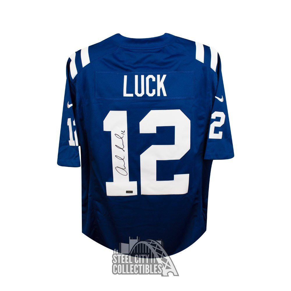 andrew luck signed jersey