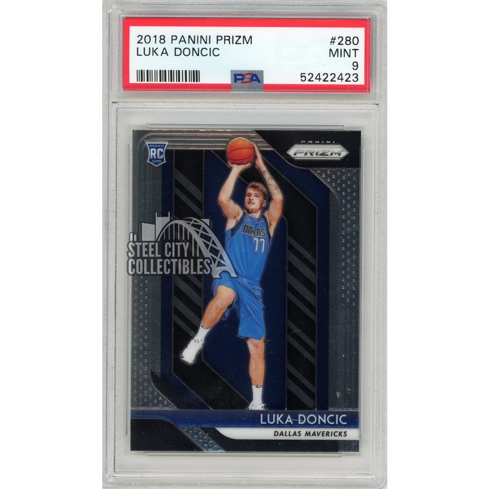 Luka Doncic 2018-19 Panini Prizm Rookie Card #280 PSA 9