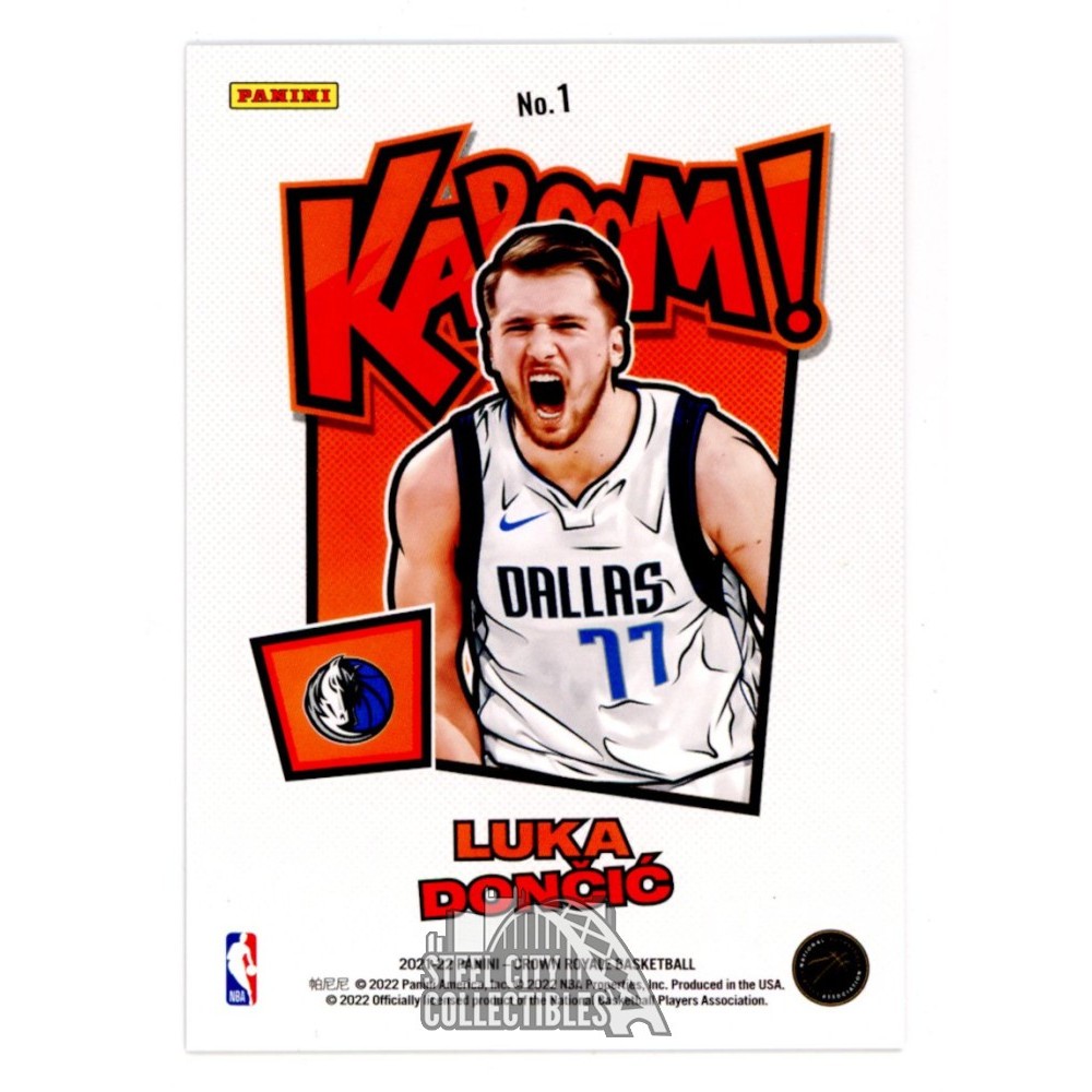 Luka Doncic Panini NBAカード KABOOM ドンチッチ Luka Doncic 2021-22 Panini Crown Royale Basketball Kaboom