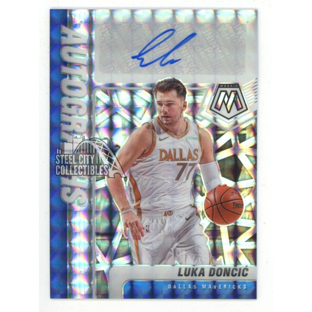 PANINI】Luka Doncic 直筆サイン入りホワイトジャージ PANINI】Luka